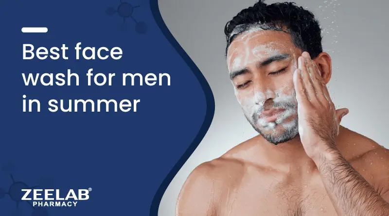 Image of best face wash for men in summer