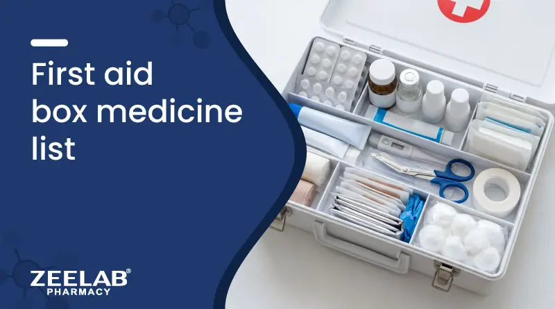 Image of General First Aid Box Medicine List in India