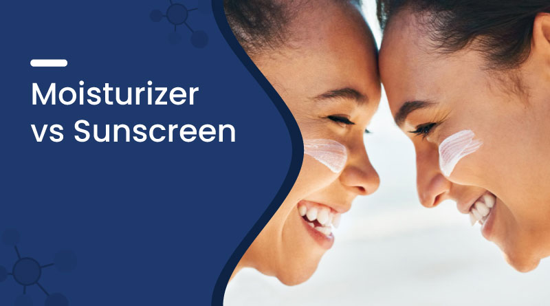 Moisturizer vs Sunscreen: What&rsquo;s the Difference & Why Both Matter