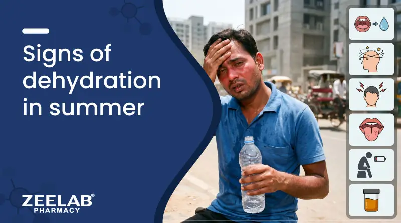 Image of Signs of Dehydration in Summer
