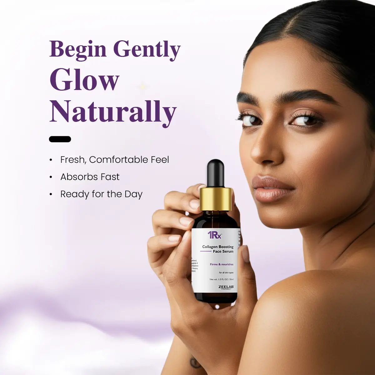 1RX Collagen Boosting Face Serum