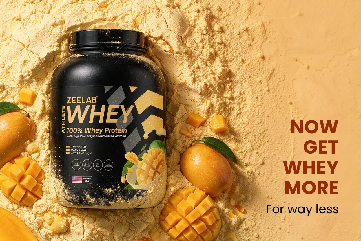 Athlete 100% Whey Protein 2 kg Mango Lassi
