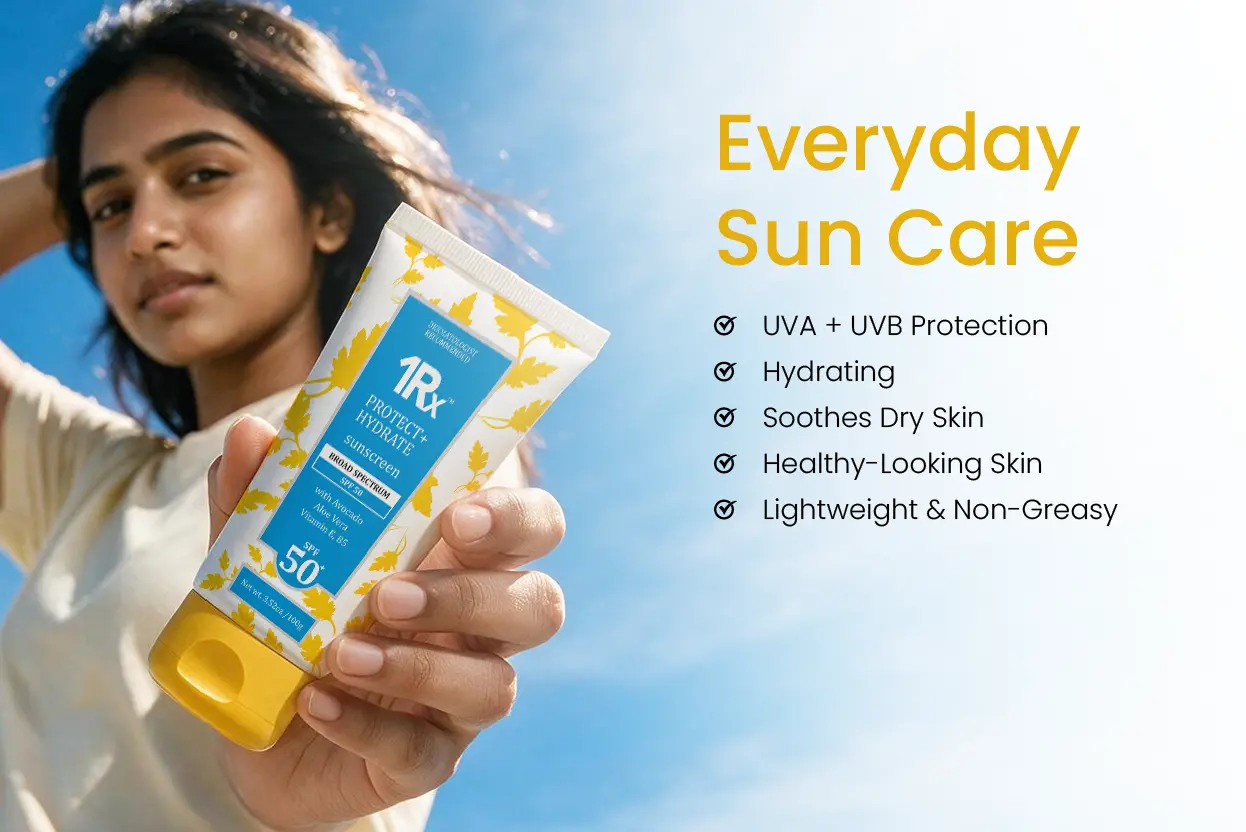 1rx spf 50 sunscreen for everyday sun care