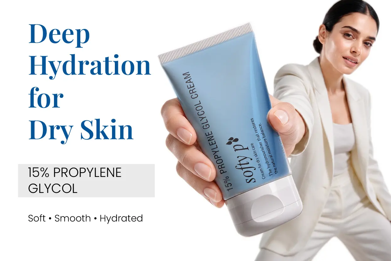 softy p 15% propylene glycol cream for dry skin