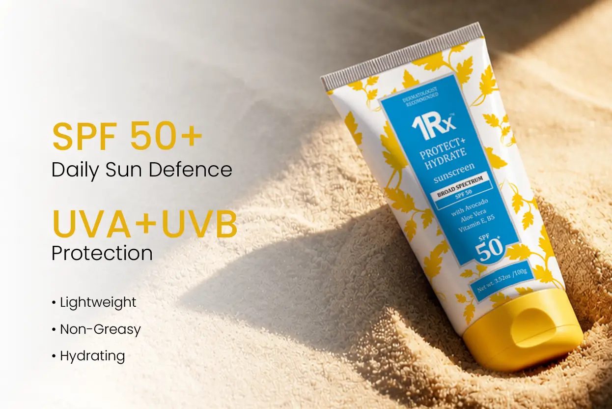 1rx protect hydrate sunscreen spf 50