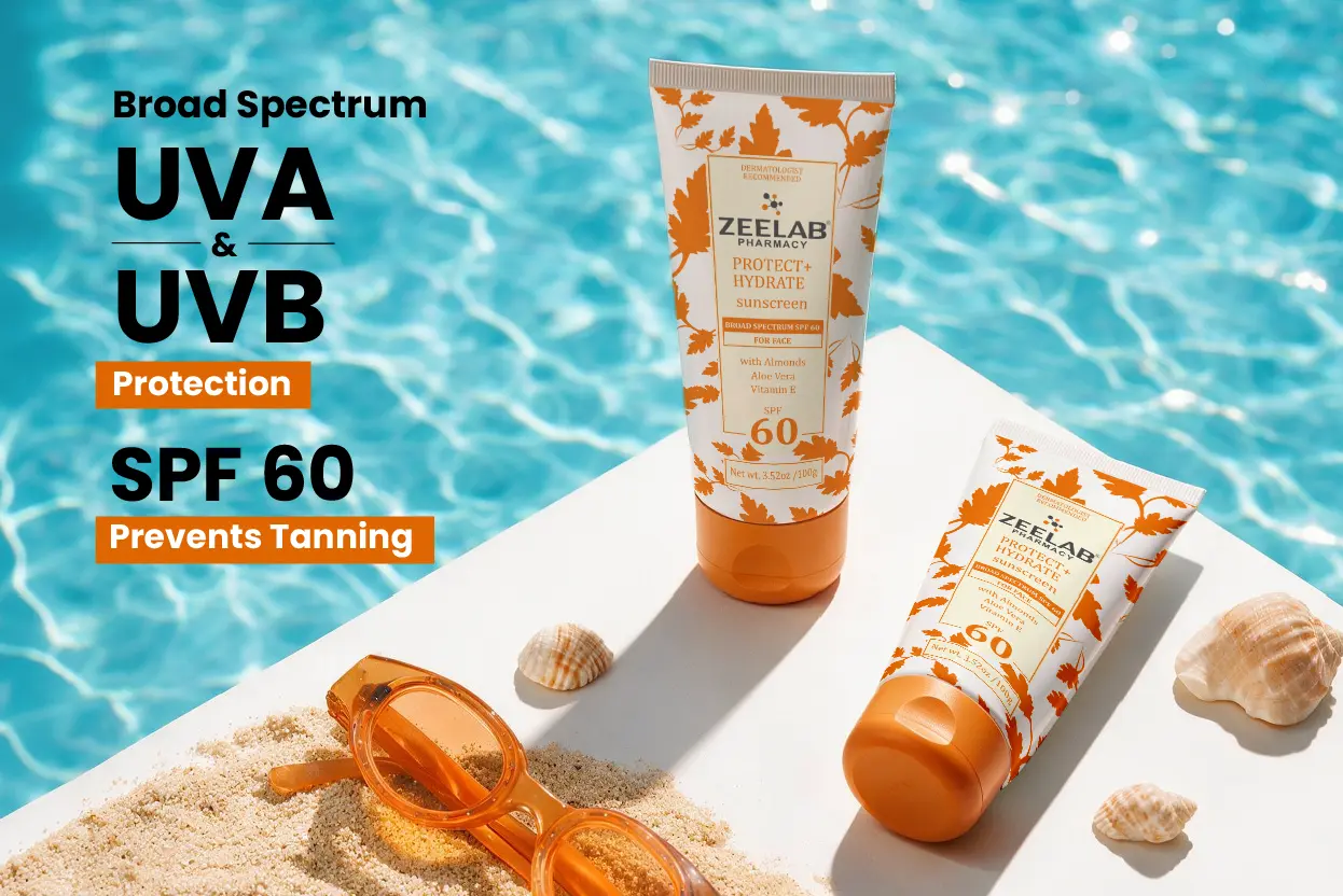broad spectrum uva uvb sunscreen spf 60