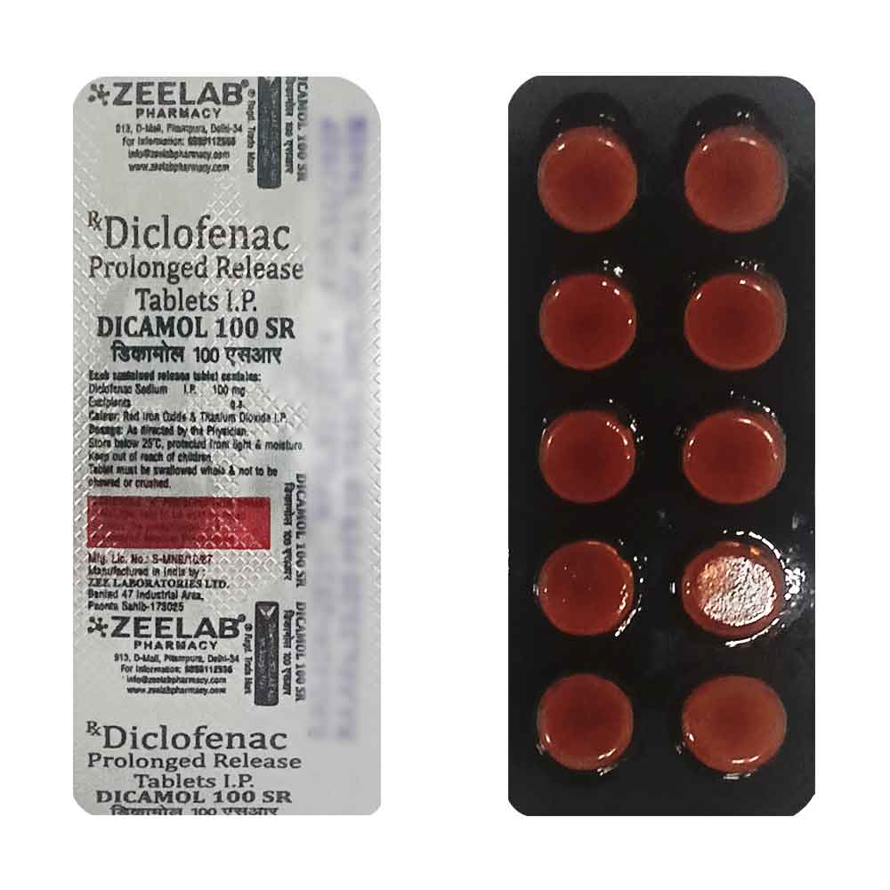 Dicamol 100 SR Tablet