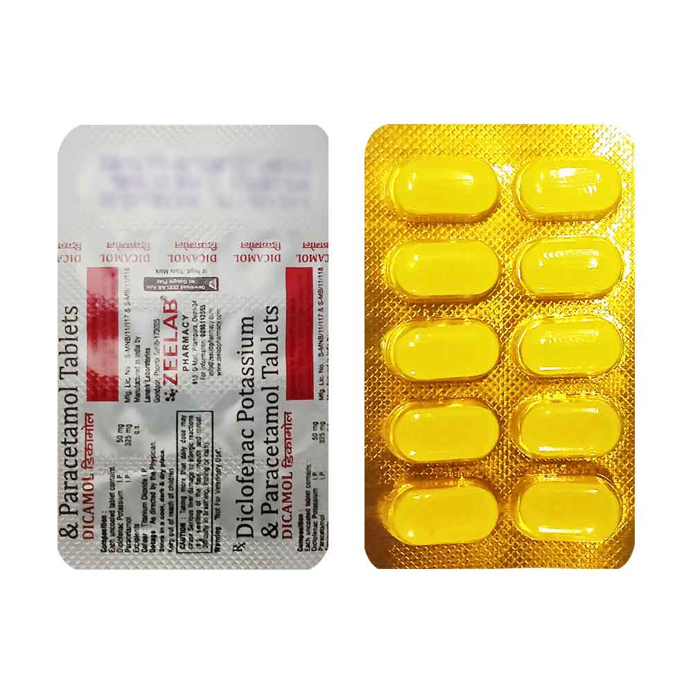 Dicamol Pain Relieving Tablet