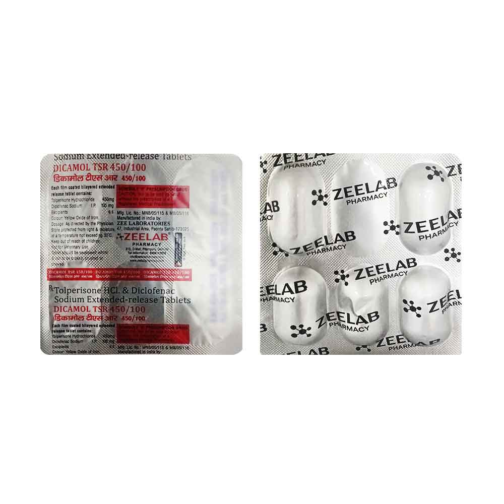 Dicamol TSR 450/100 Tablet