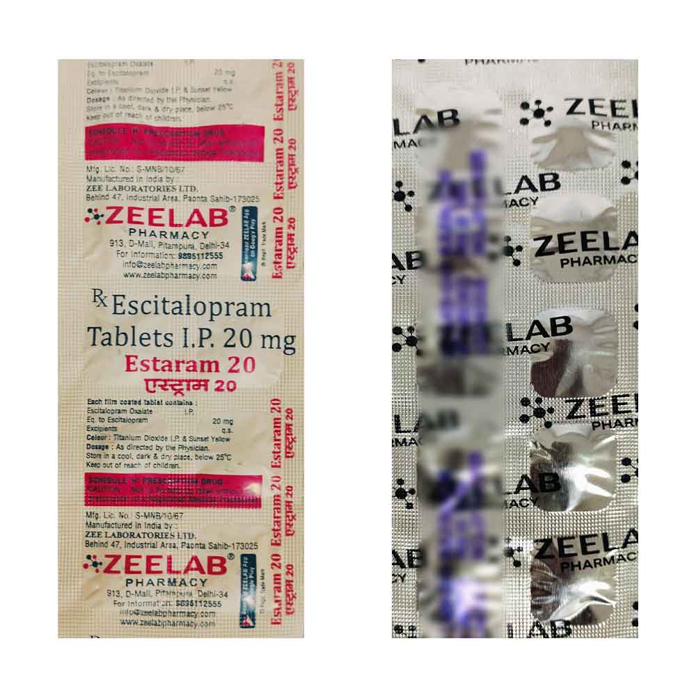 Estaram 20 Antidepressant Tablet