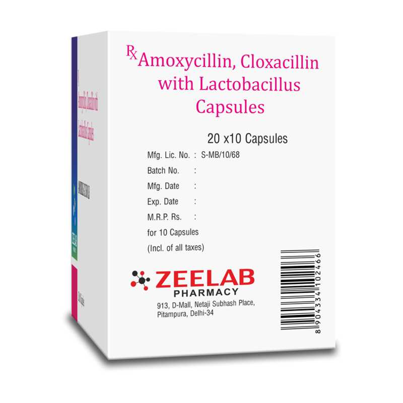 Amoxible CX 500 LB Antibiotic Capsule
