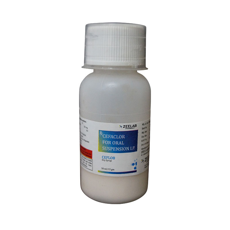 Ceflob Antibiotic Dry Syrup 125mg