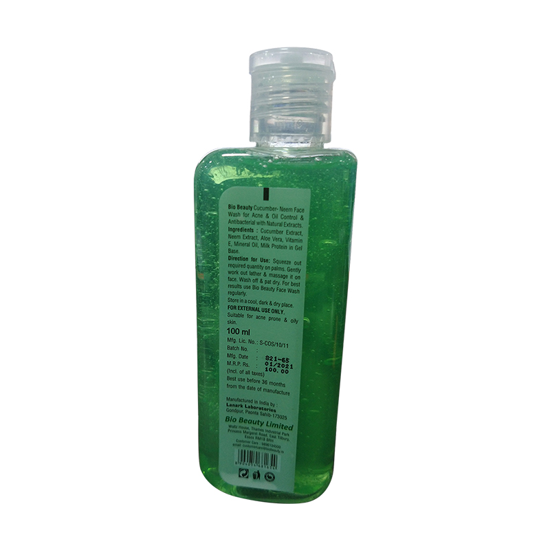 Bio Beauty Cucumber Neem Face Wash