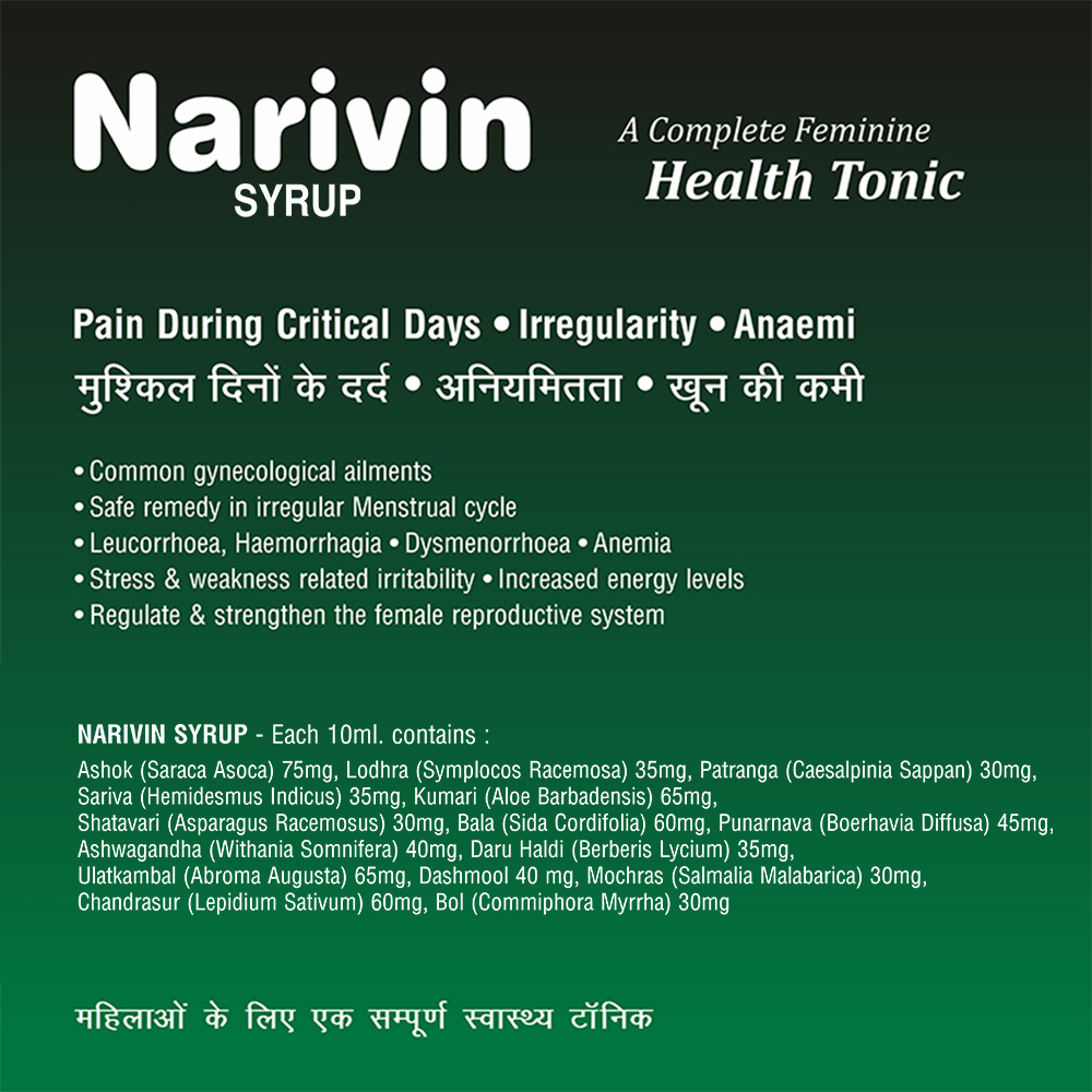 NatureXprt Narivin Syrup | Ayurvedic Women Tonic Syrup