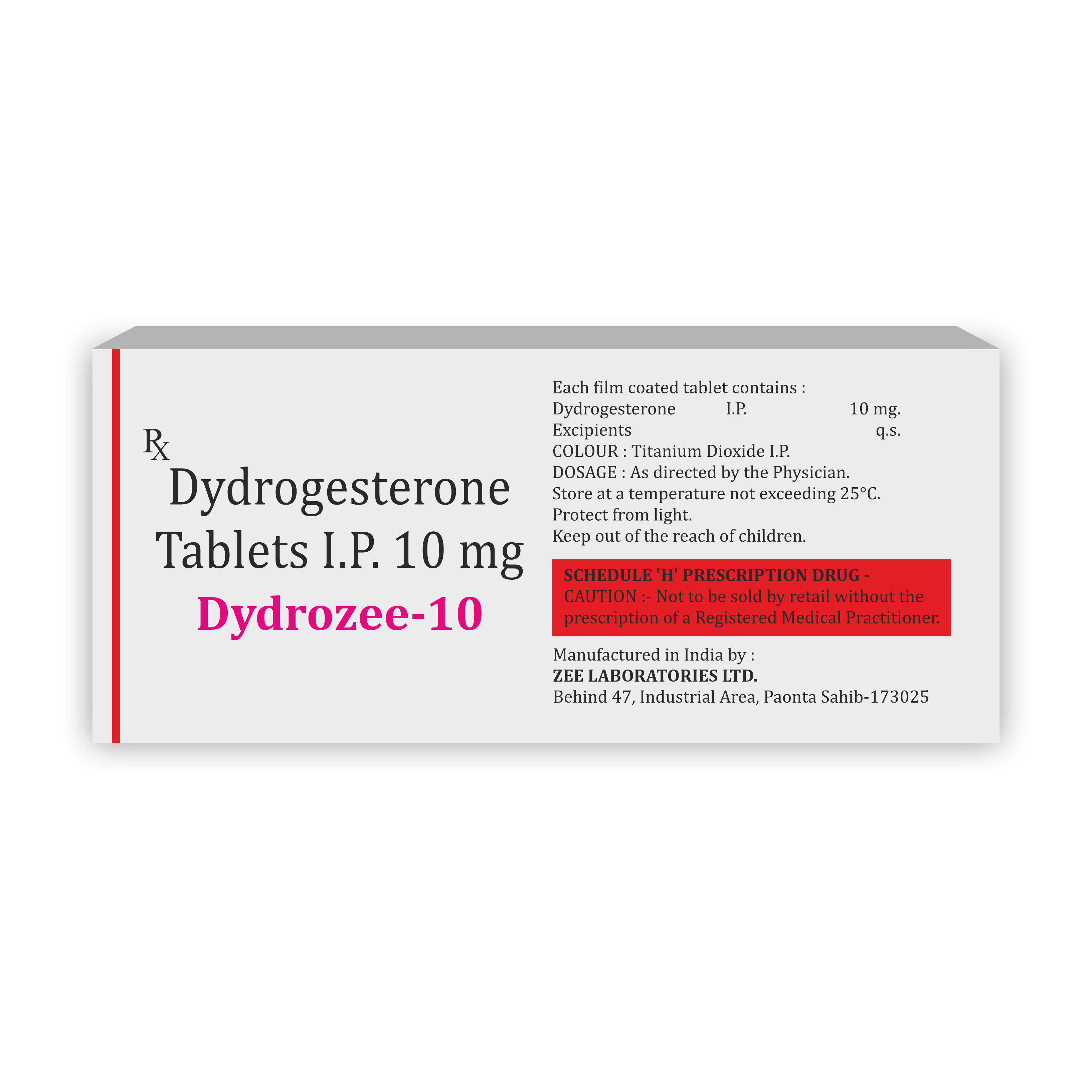 Dydrozee 10 Tablet
