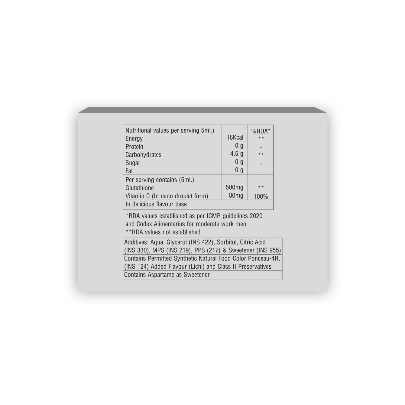 Zeelab Glutathione Oral Solution