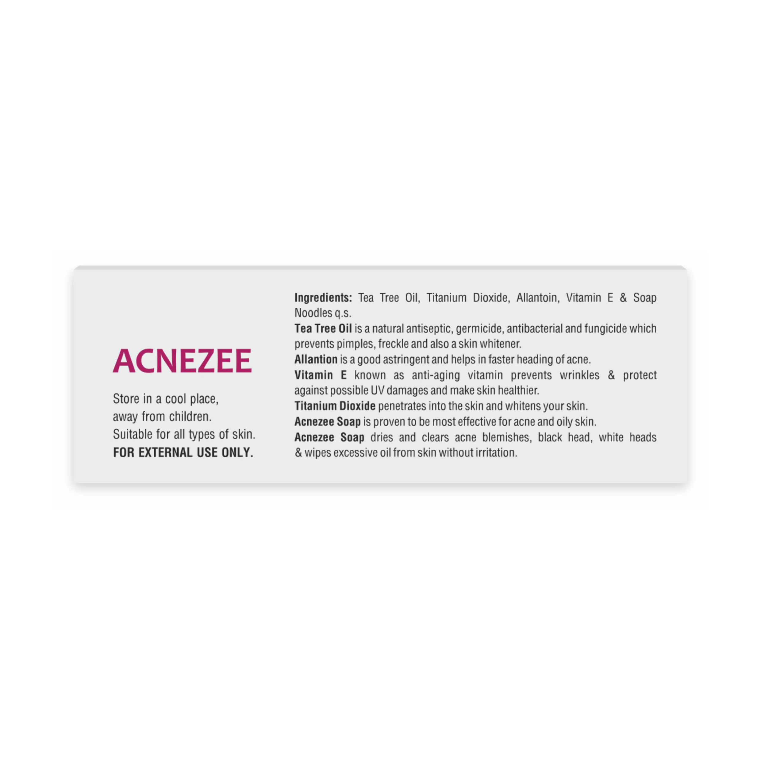 Acnezee Soap