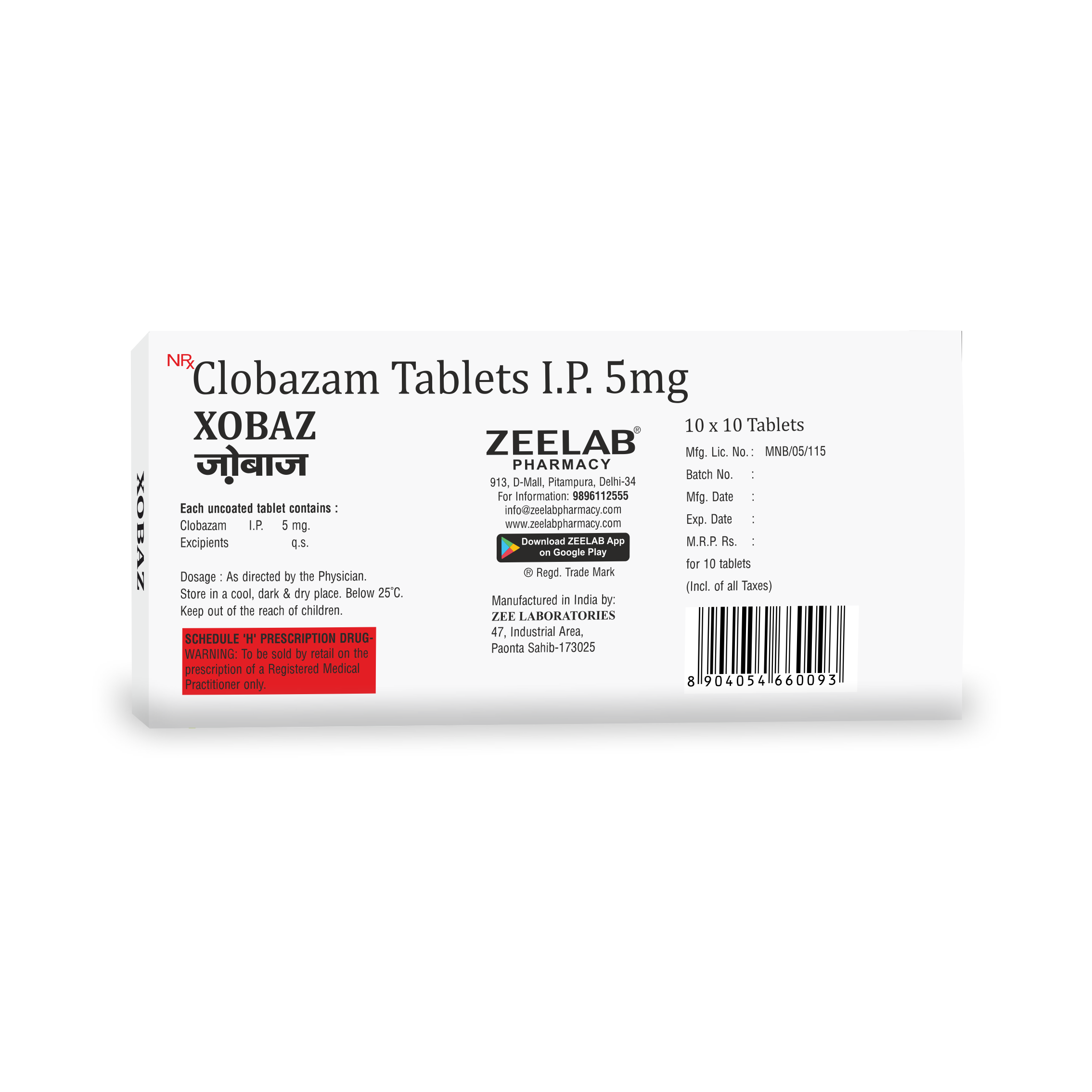 Xobaz 5 Tablet