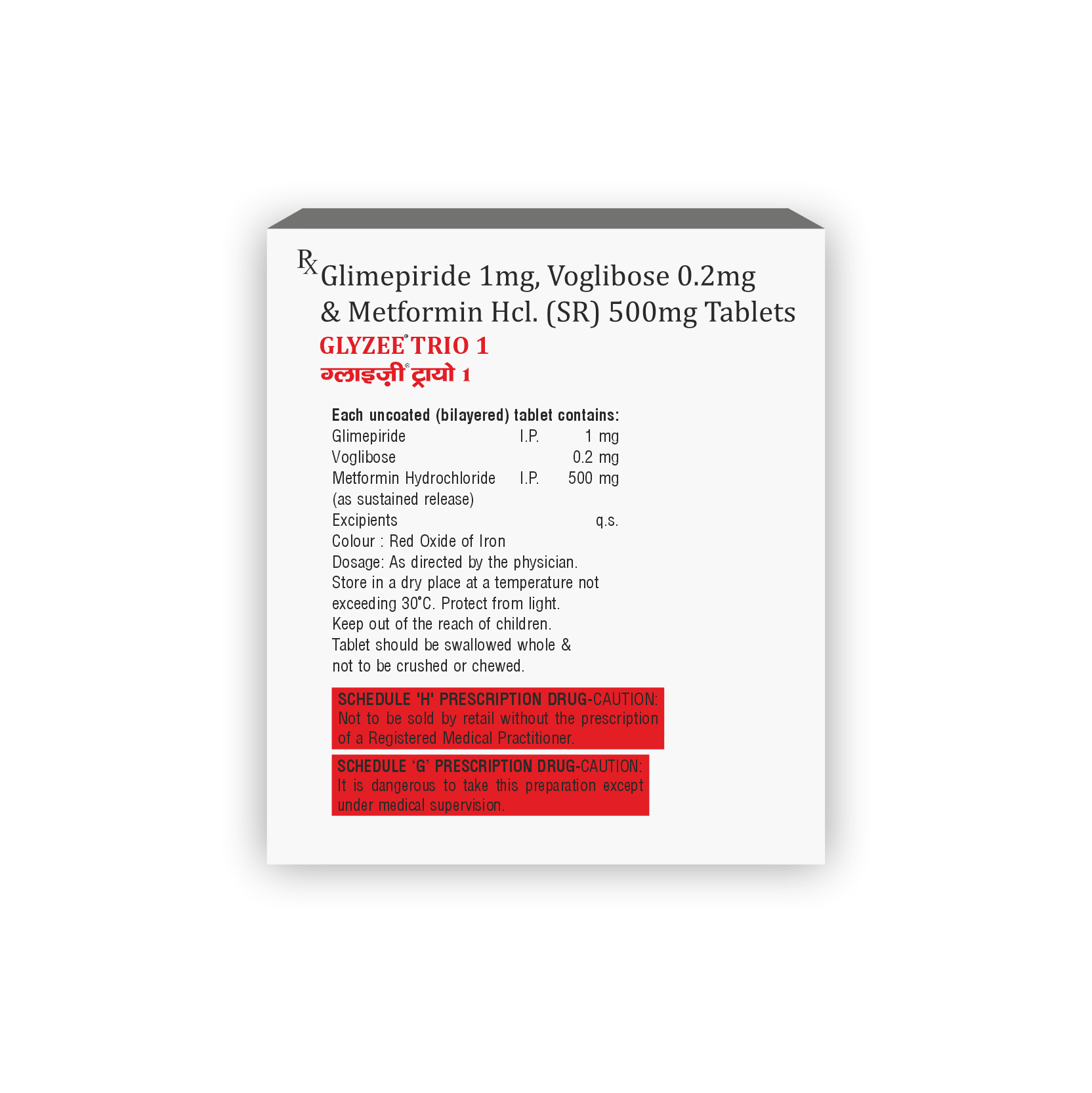 Glyzee Trio 1 Tablet