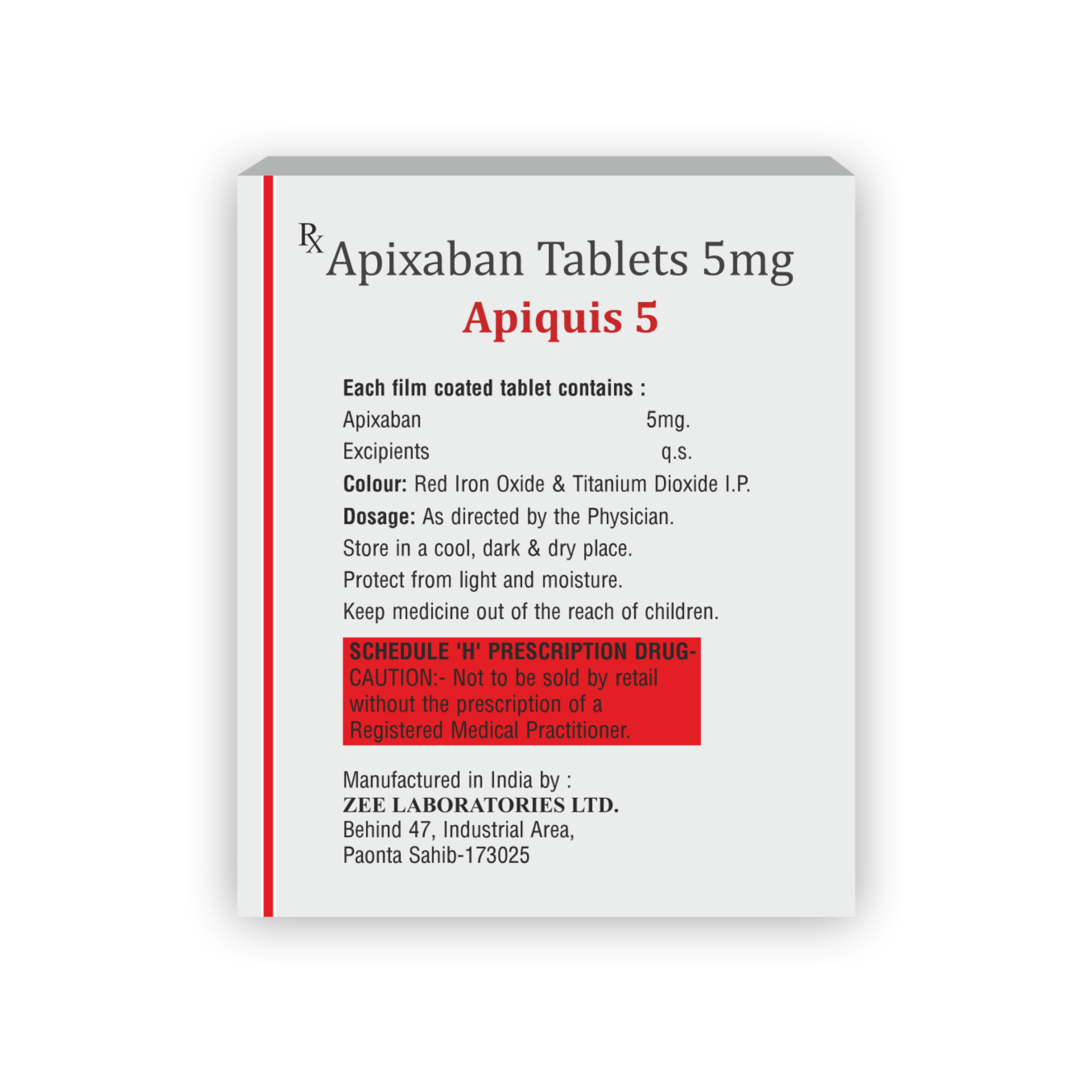 Apiquis 5 Tablet