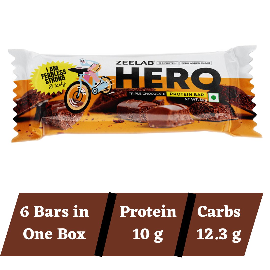 Hero Protein Bar Box of 6 pcs