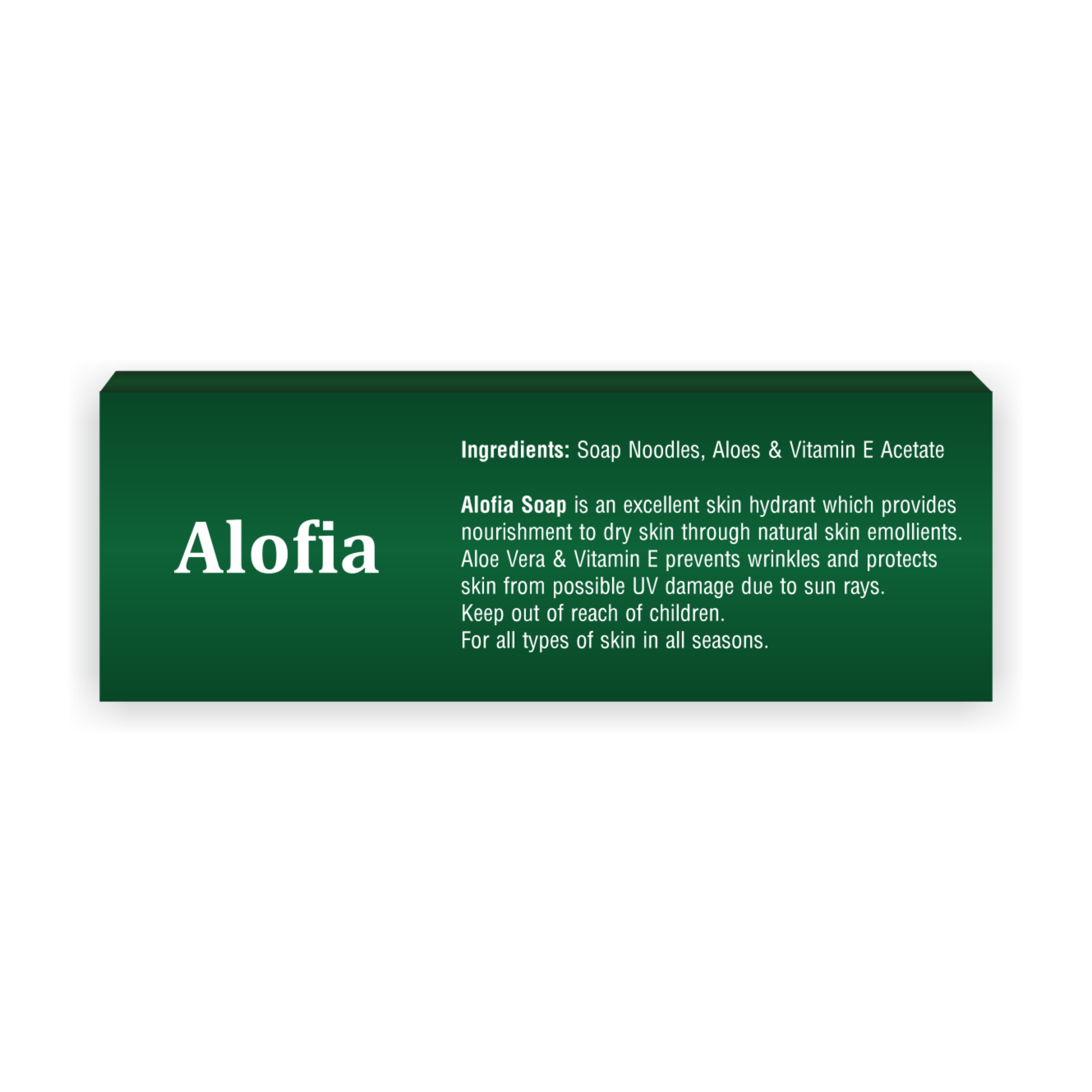Alofia Aloe Vera & Vitamin E Soap