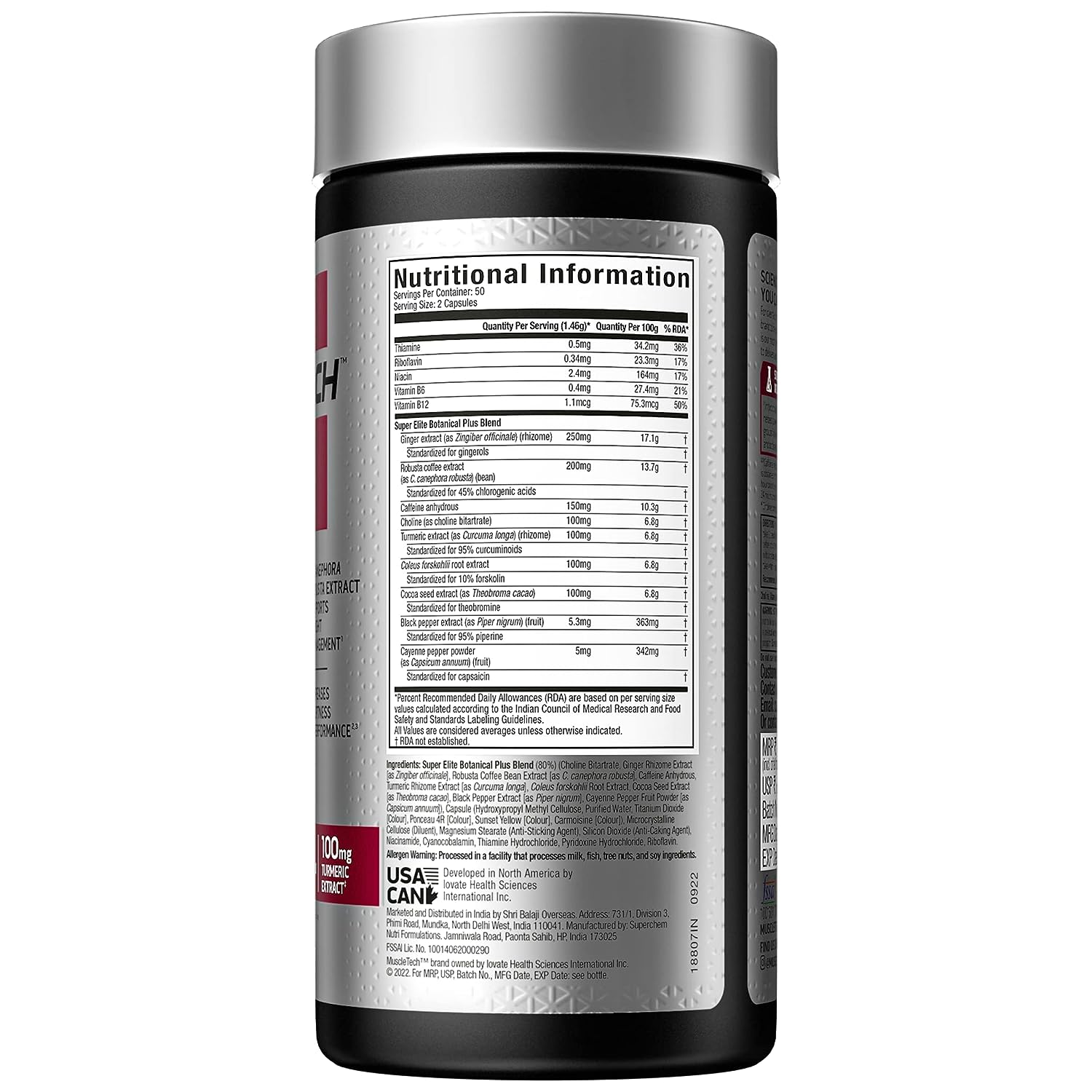 MuscleTech Hydroxycut Hardcore Super Elite