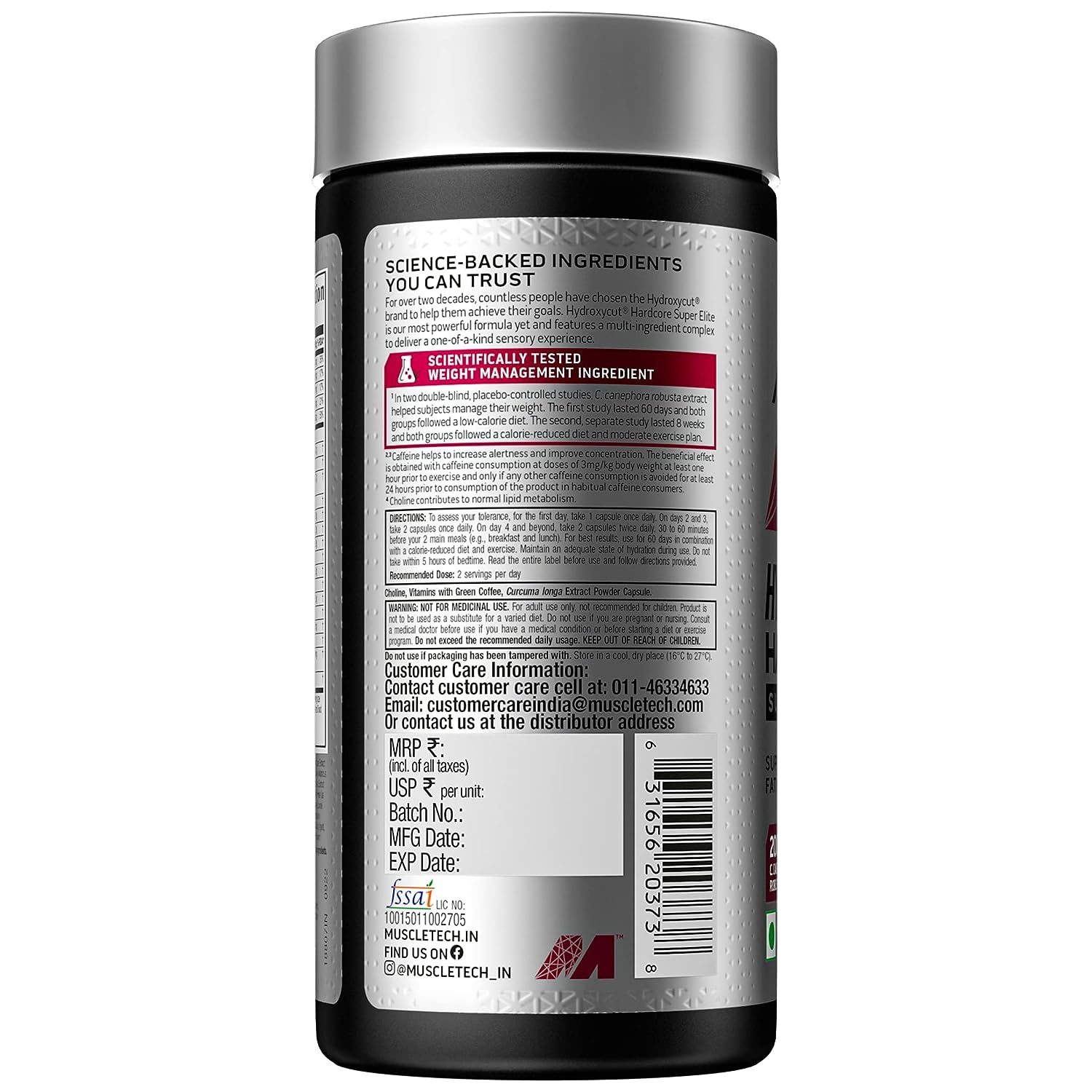 MuscleTech Hydroxycut Hardcore Super Elite
