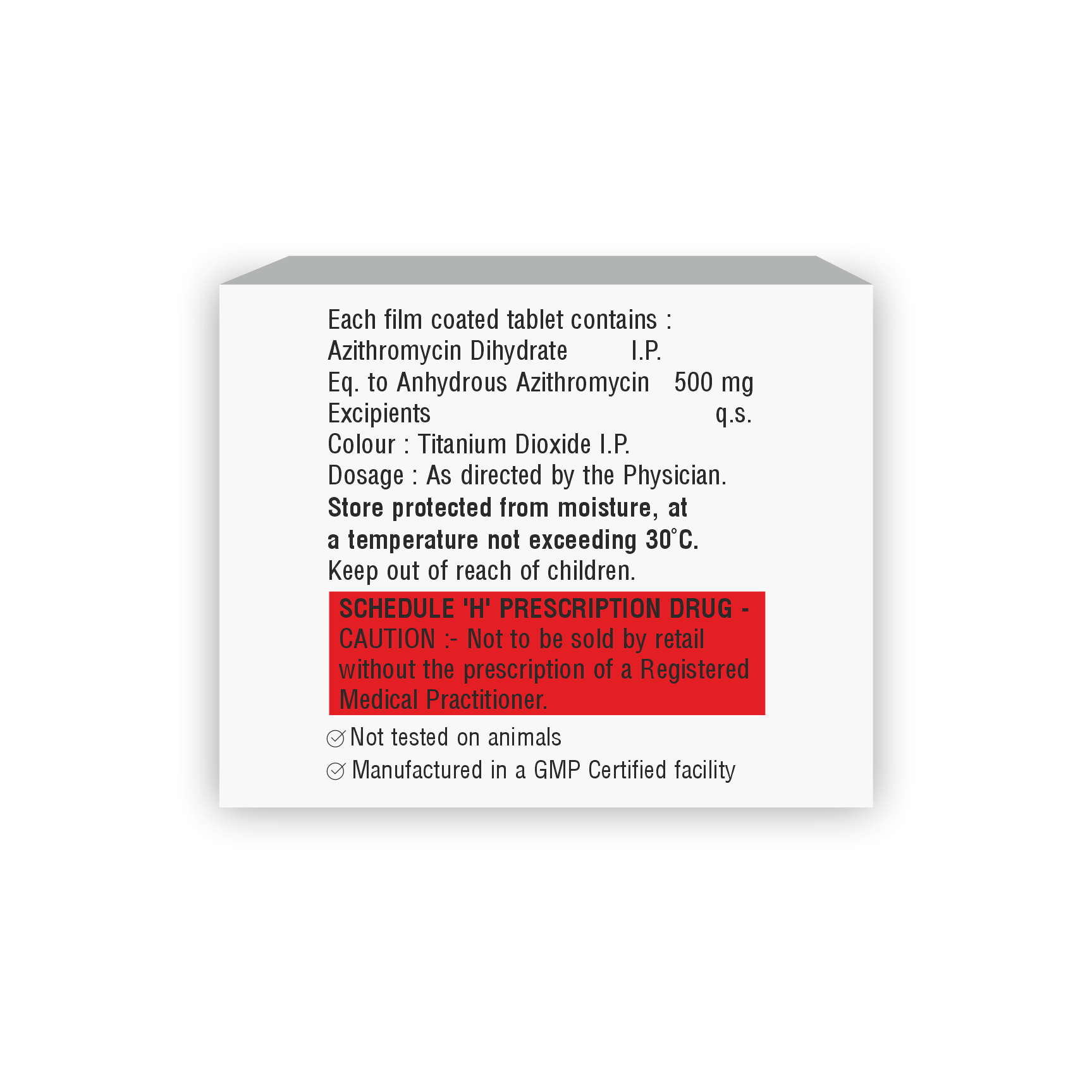 Zithrozem 500 Tablet