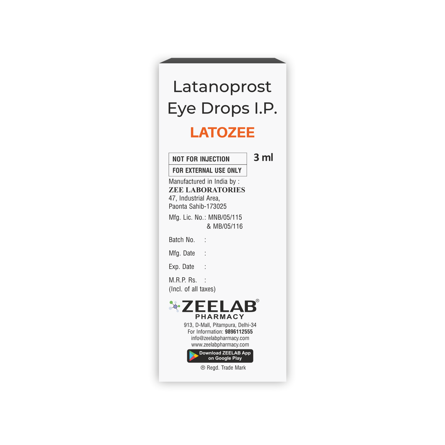 Latozee Eye Drops
