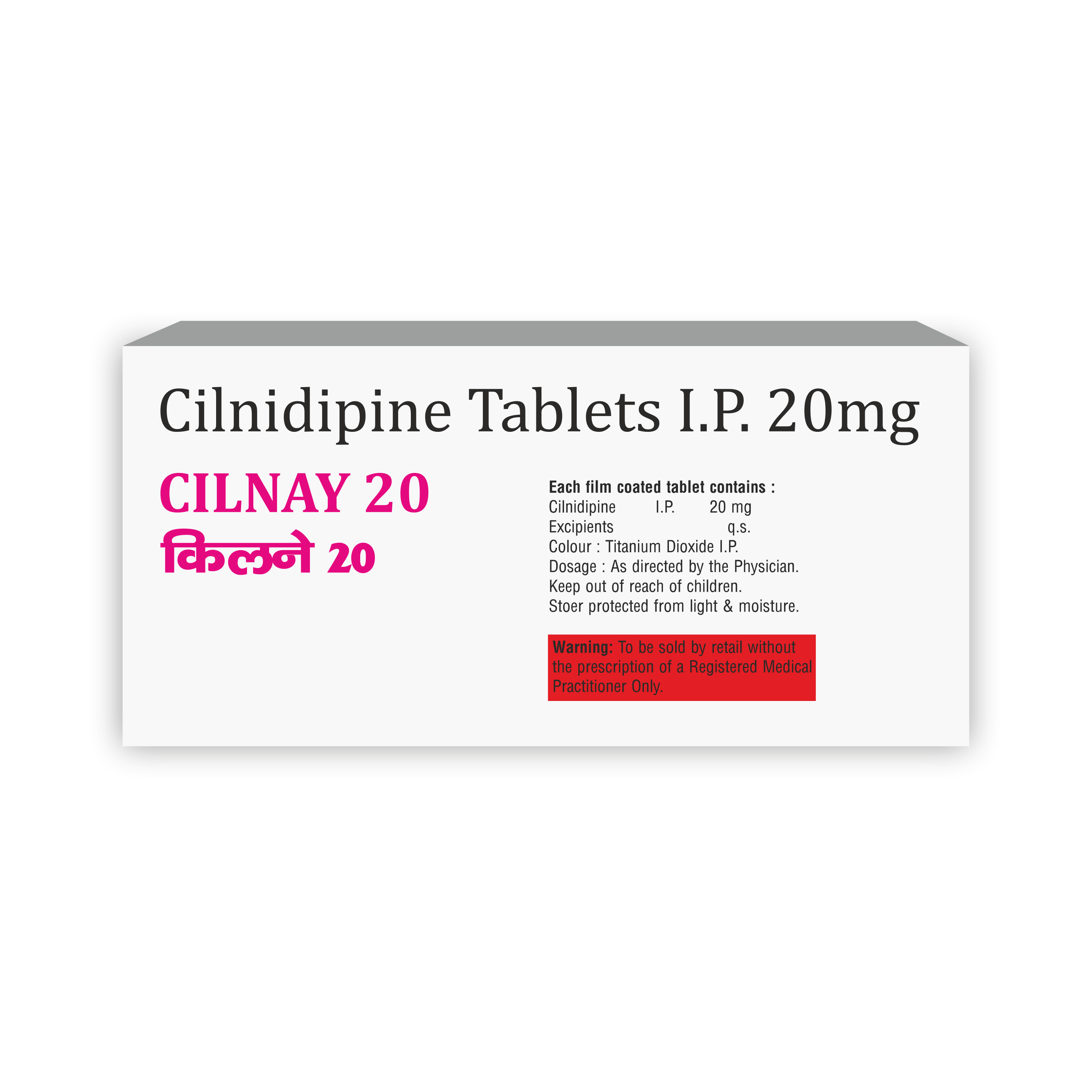 Cilnay 20 Hypertension Tablet