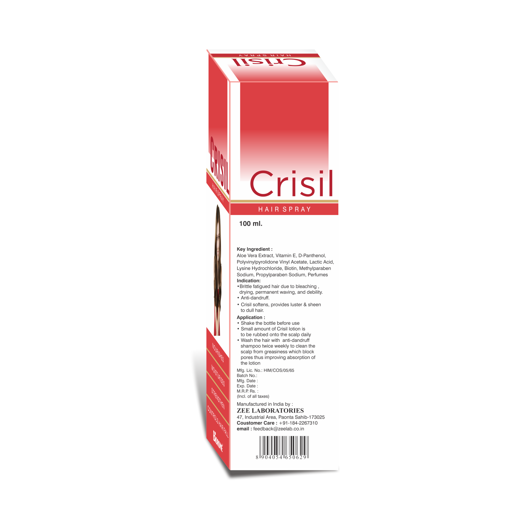 Crisil Hair Spray