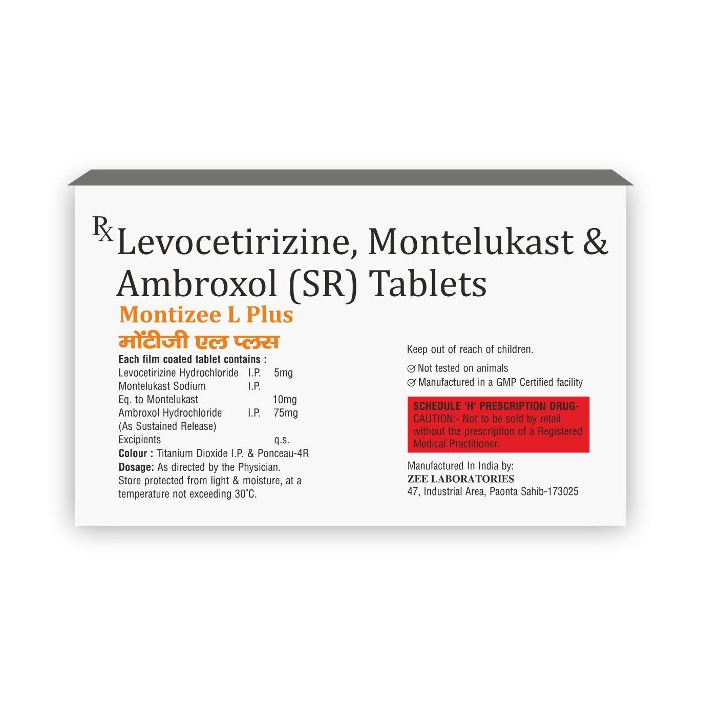 Montizee L Plus Tablet