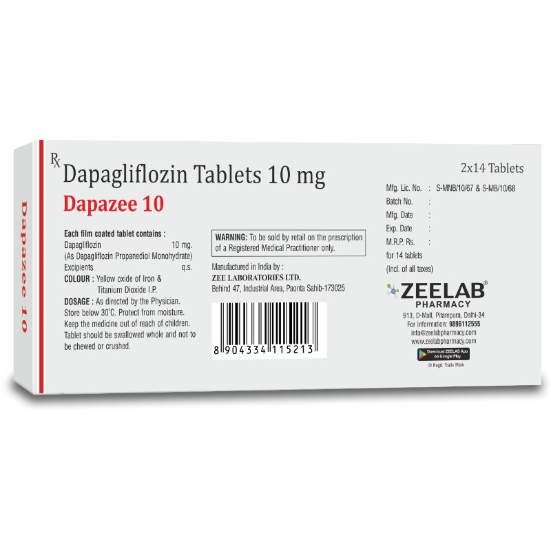 Dapazee 10 Antidiabetic Tablet