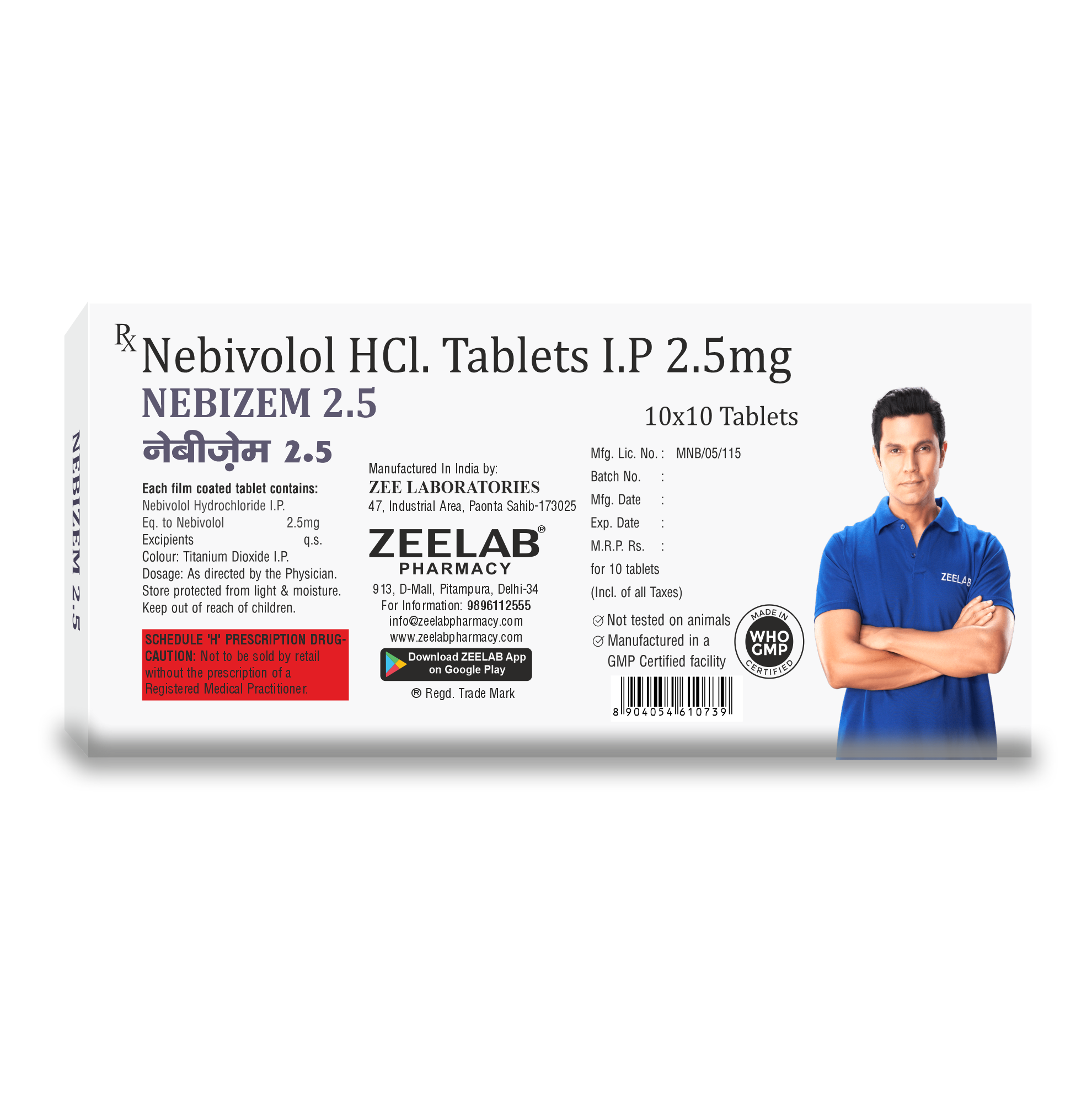 Nebizem 2.5 Tablet