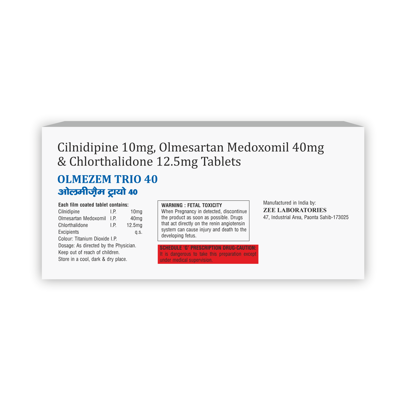 Olmezem Trio 40 Tablet