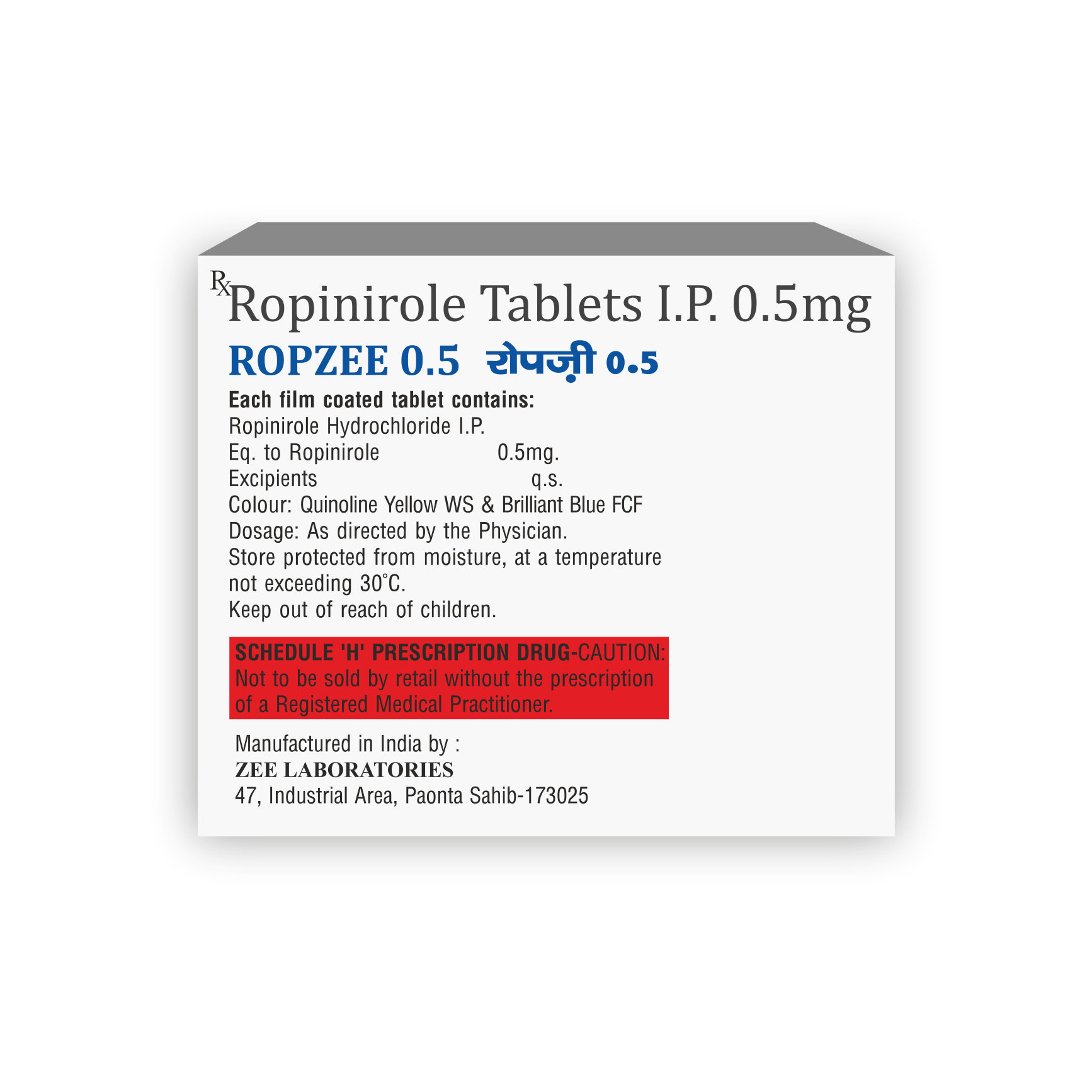 Ropzee 0.5 Tablet