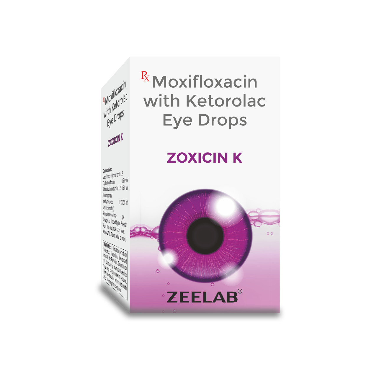 Zoxicin K 0.5% Eye/Ear Drops