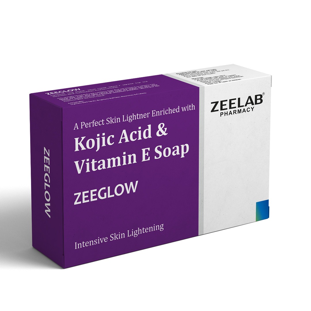 Zeeglow Kojic Acid and Vitamin E Soap