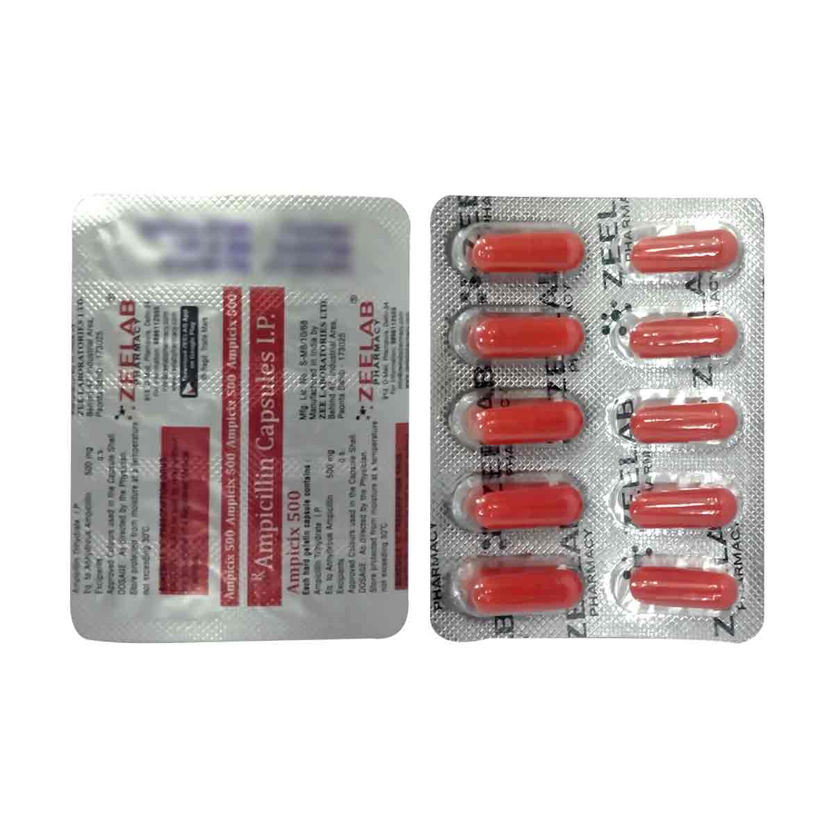 Ampicix 500 Antibiotic Capsule