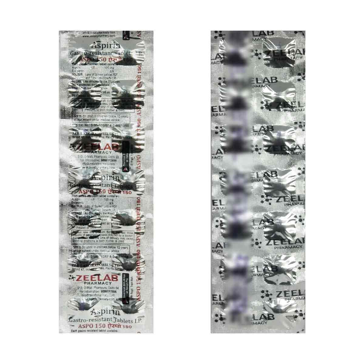 Aspo 150 Antiplatelet Tablet