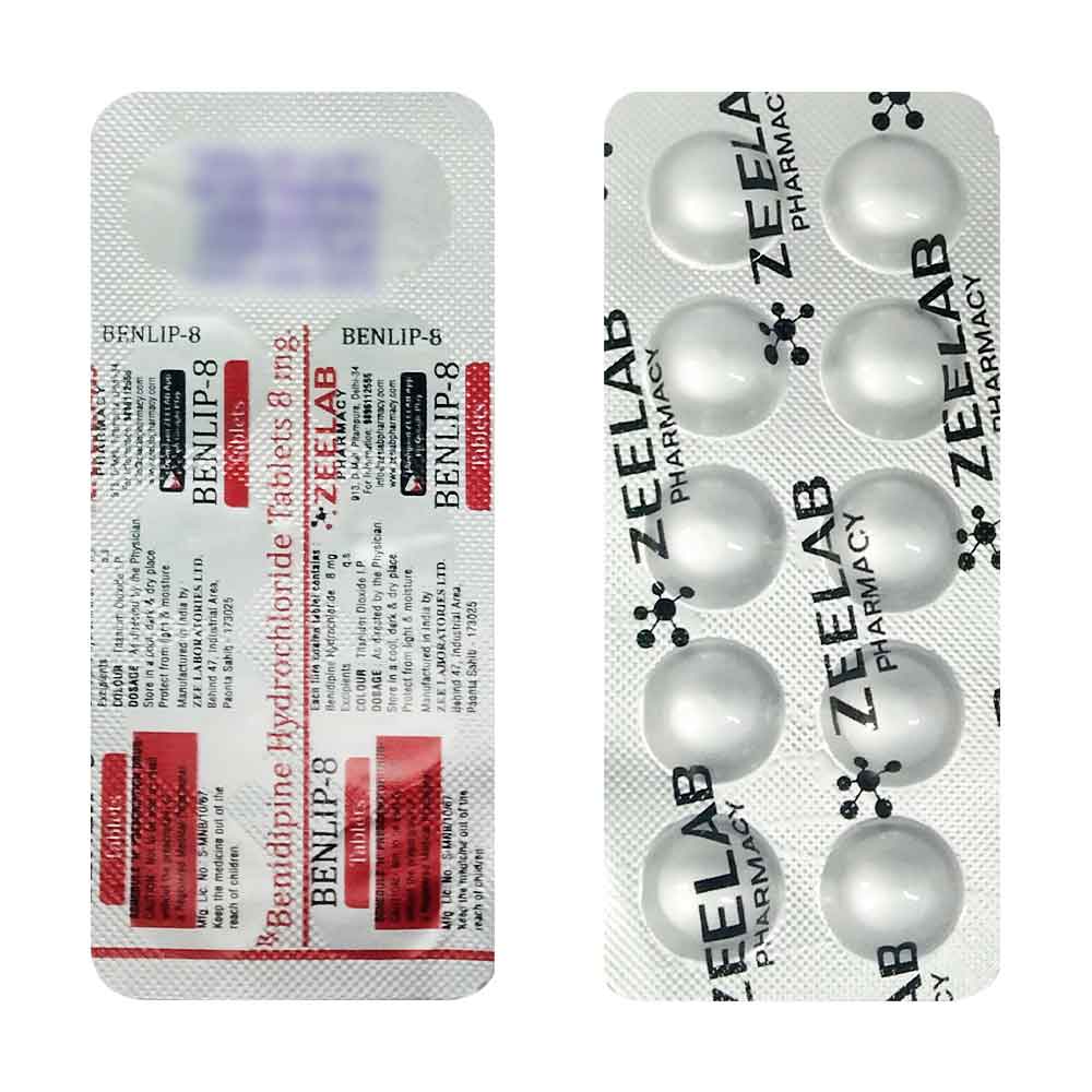 Benlip 8 Hypertension Tablet