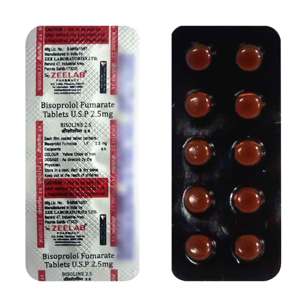 Bisoline 2.5 Hypertension Tablet