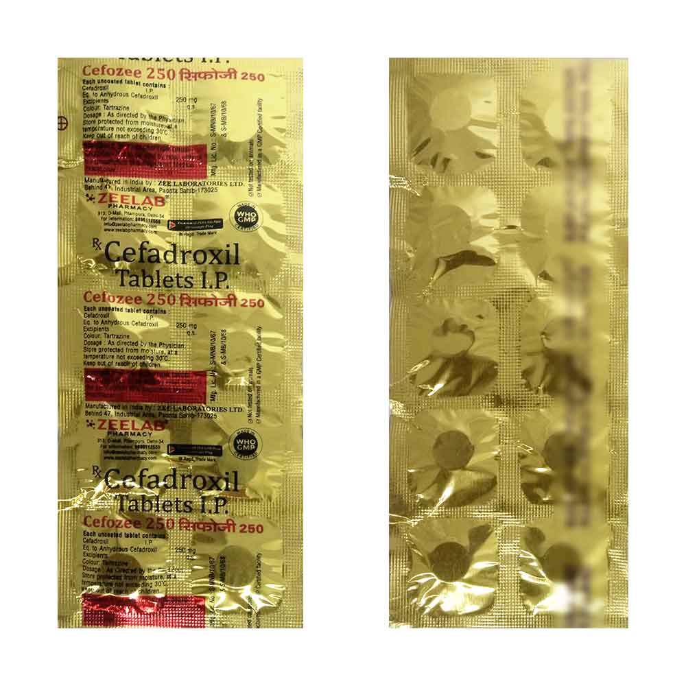 Cefozee 250 Antibiotic Tablet