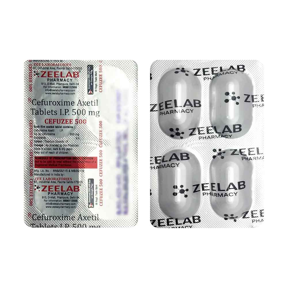 Cefuzee 500 Antibacterial Tablet