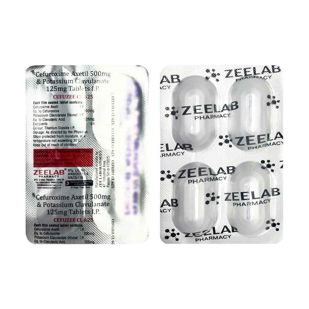 Cefuzee CL 625 Tablet