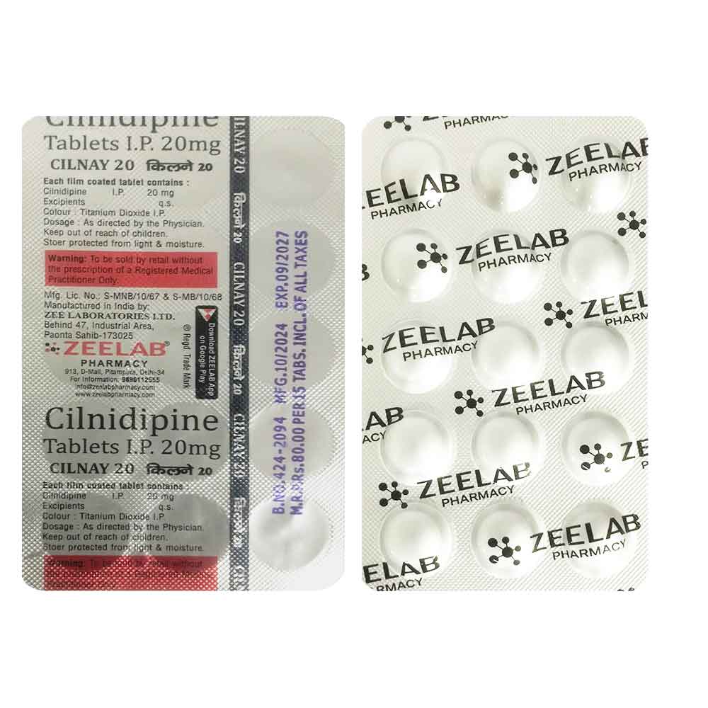 Cilnay 20 Hypertension Tablet