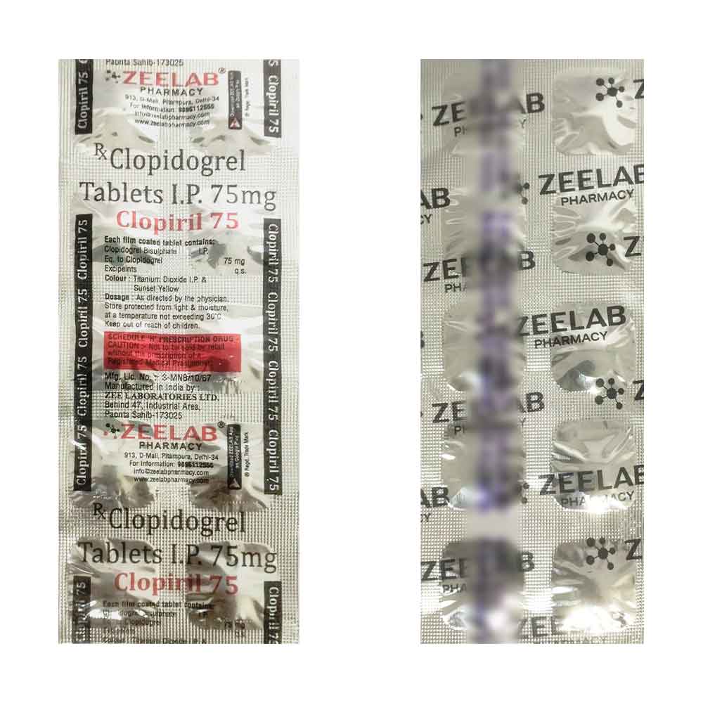 Clopiril 75 Antiplatelet Tablet