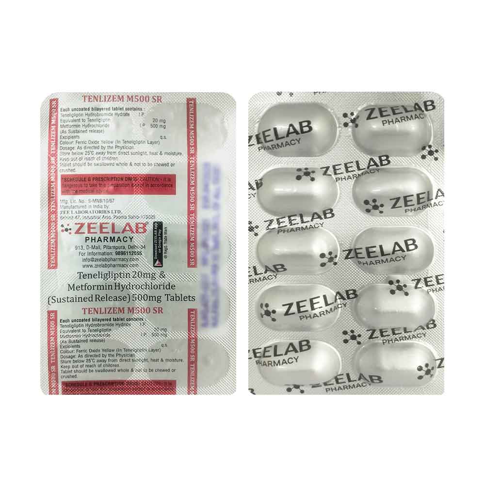 Tenlizem M 500 SR Tablet