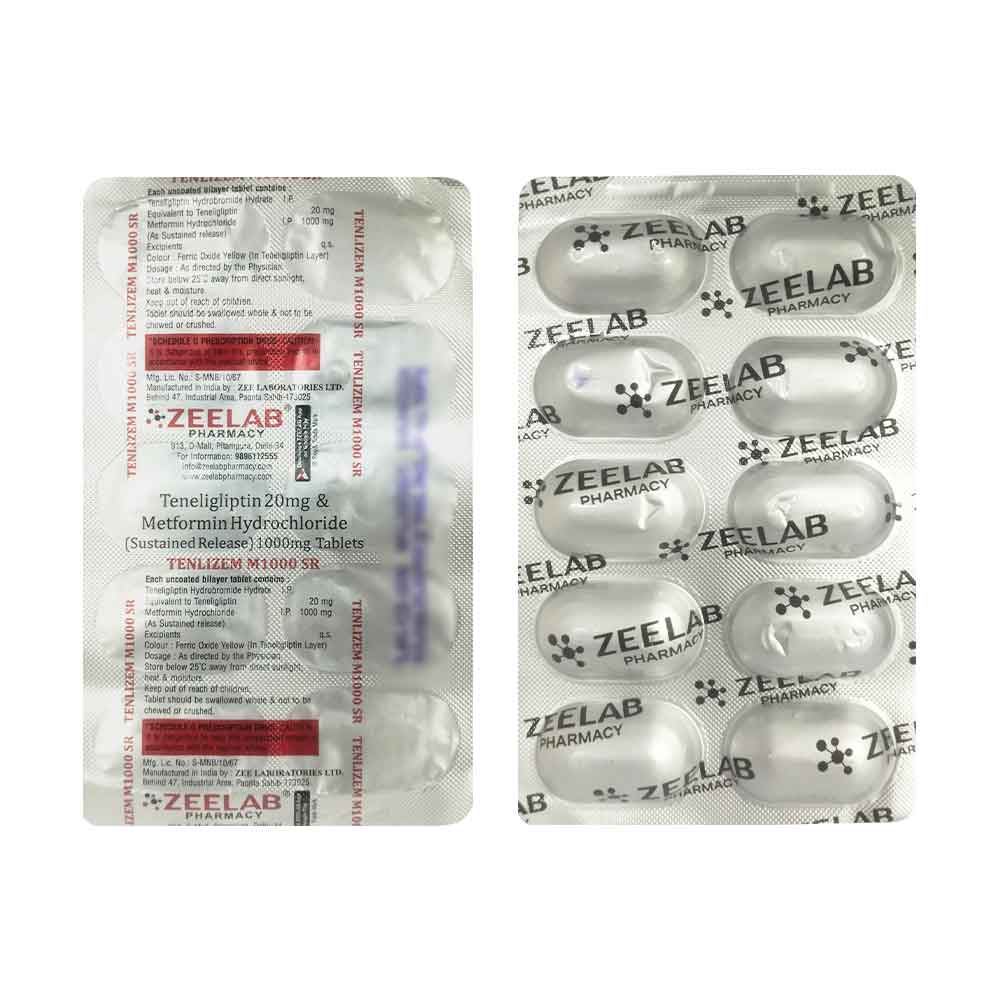 Tenlizem M 1000 SR Tablet